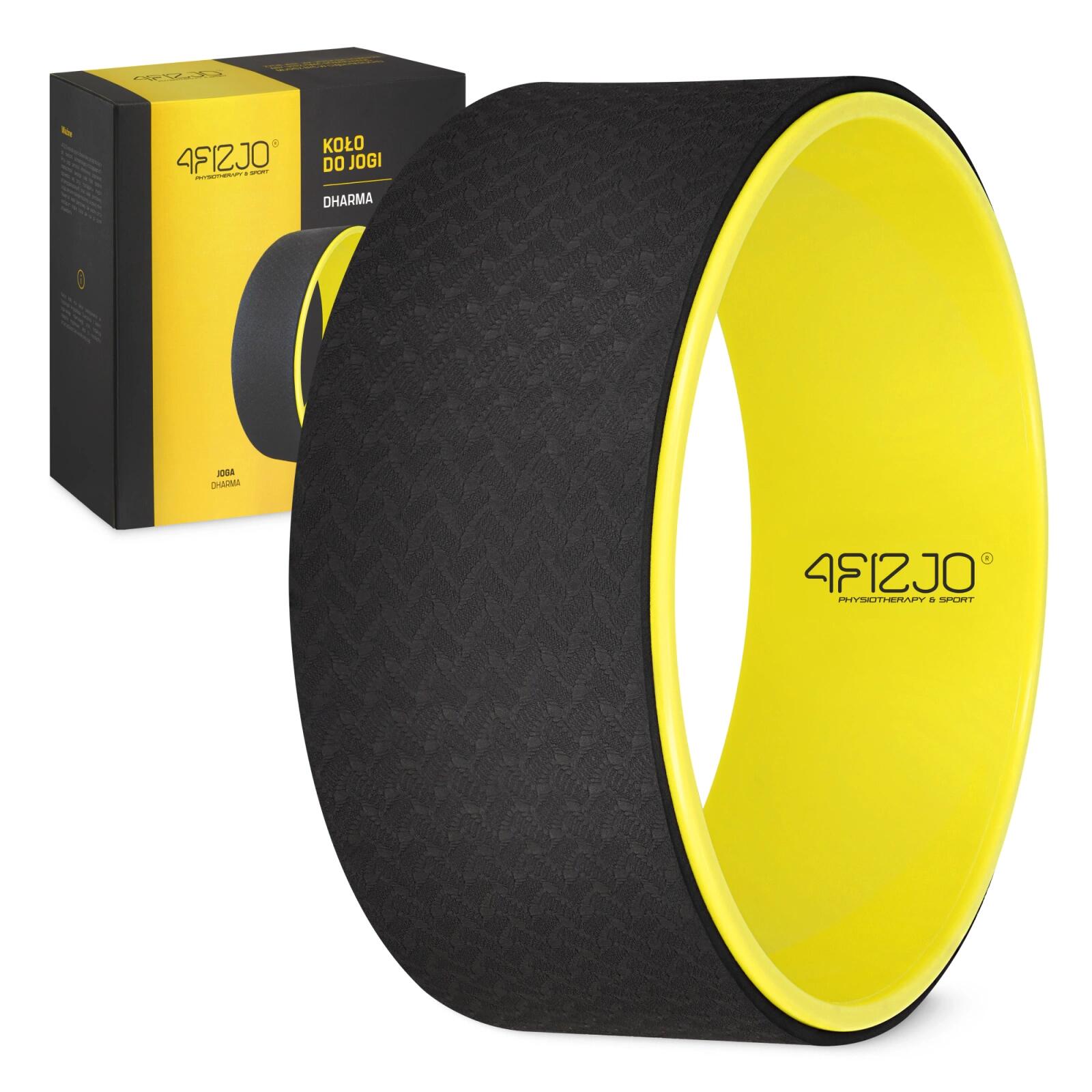 4FIZJO Kruh na jógu DHARMA 4FIZJO DHARMA XXL žluté