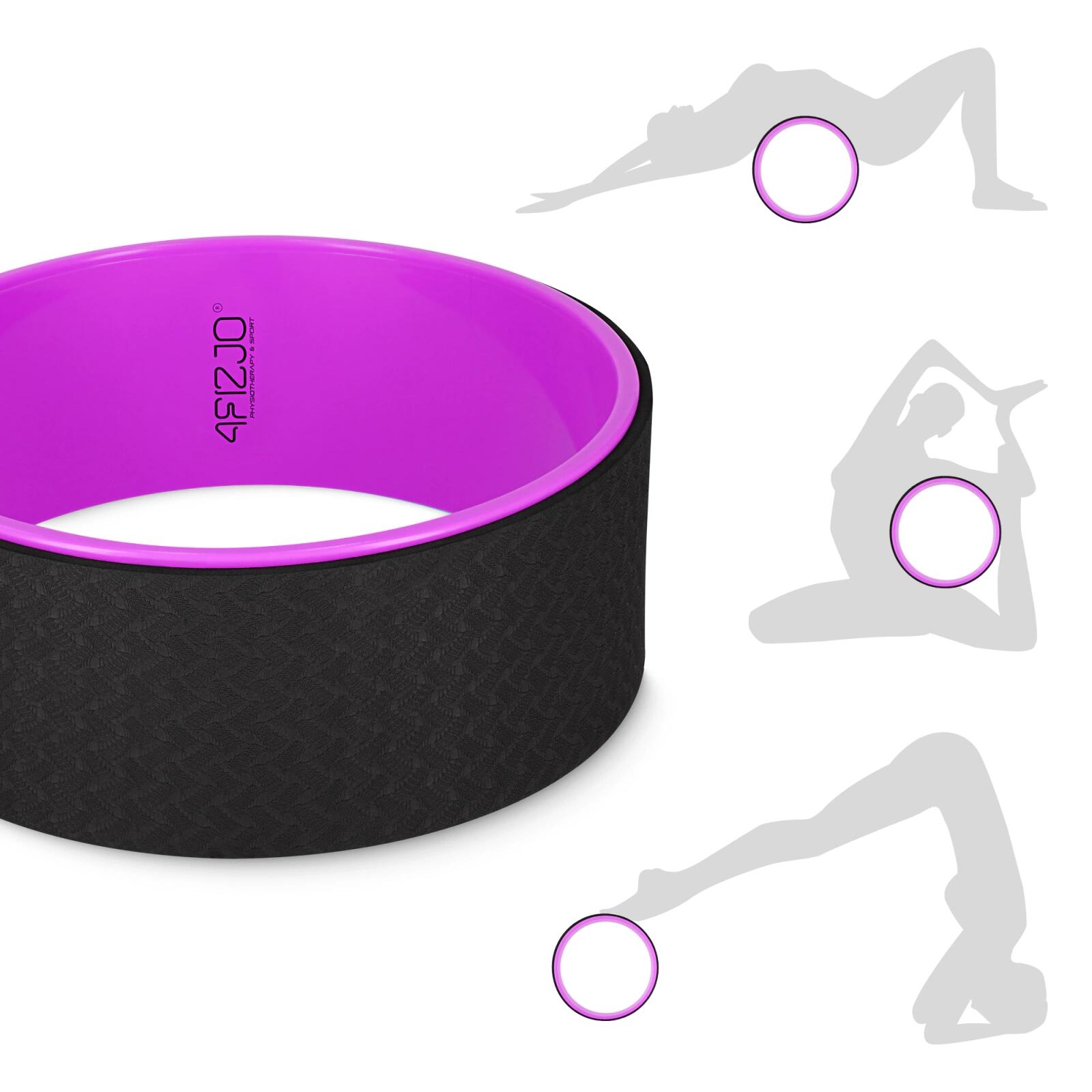 Yoga-Rad Trainingsrad für Bauchmuskeln 4FIZJO DHARMA 32,5 cm 2/6