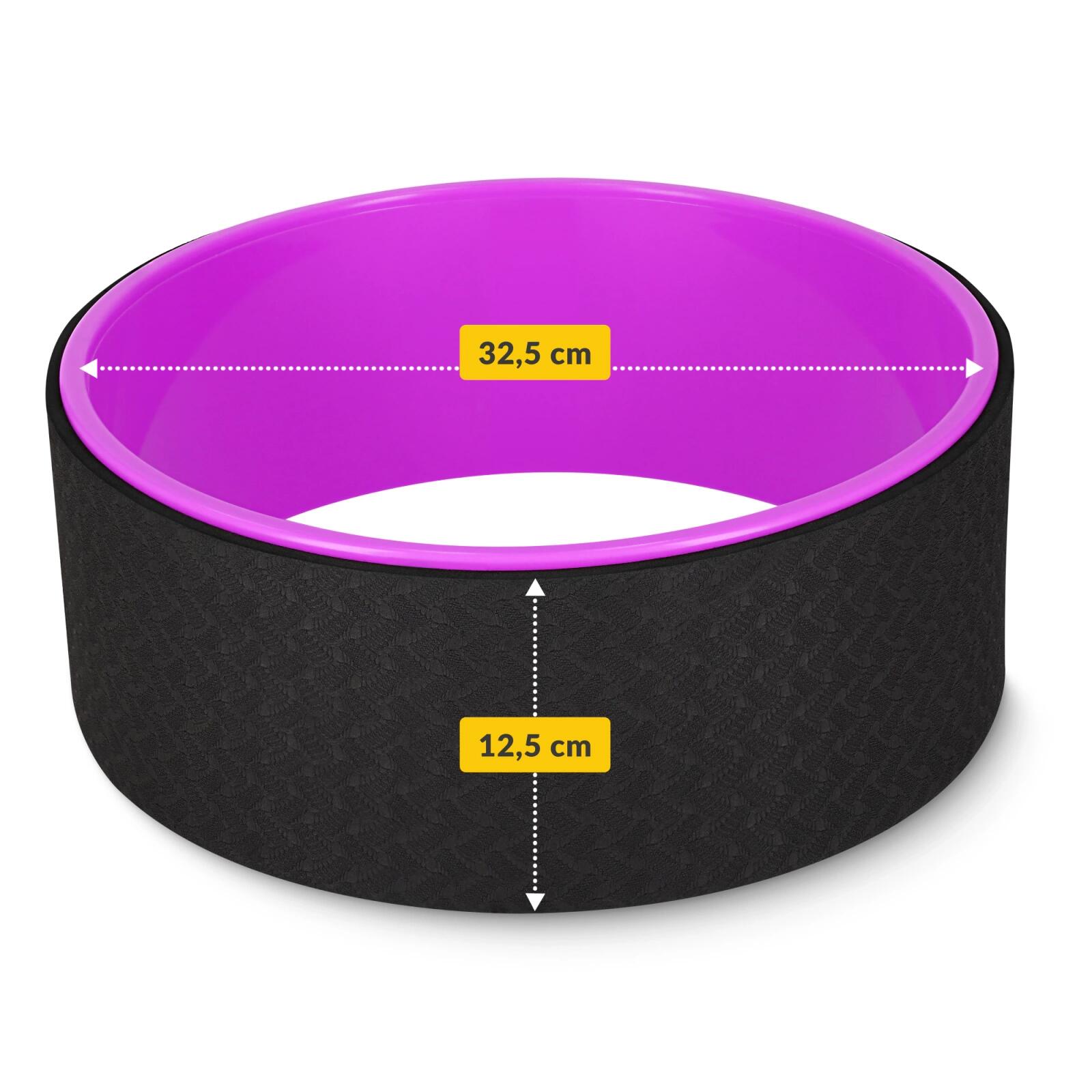 Yoga-Rad Trainingsrad für Bauchmuskeln 4FIZJO DHARMA 32,5 cm 4/6