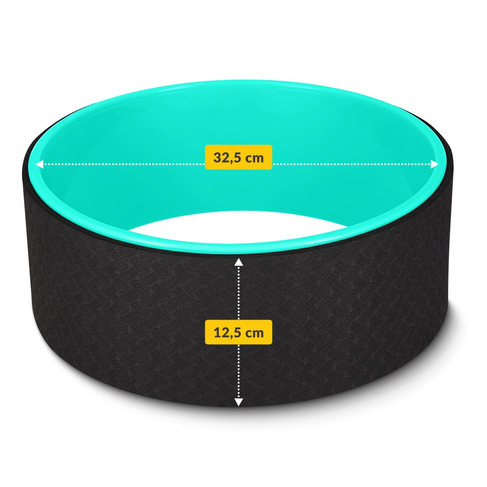 Yoga-Rad Trainingsrad für Bauchmuskeln 4FIZJO DHARMA 32,5 cm 4/6