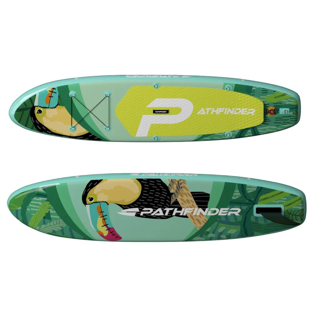 Deska SUP Pathfinder Toucan Leaf 10'2" 2/7