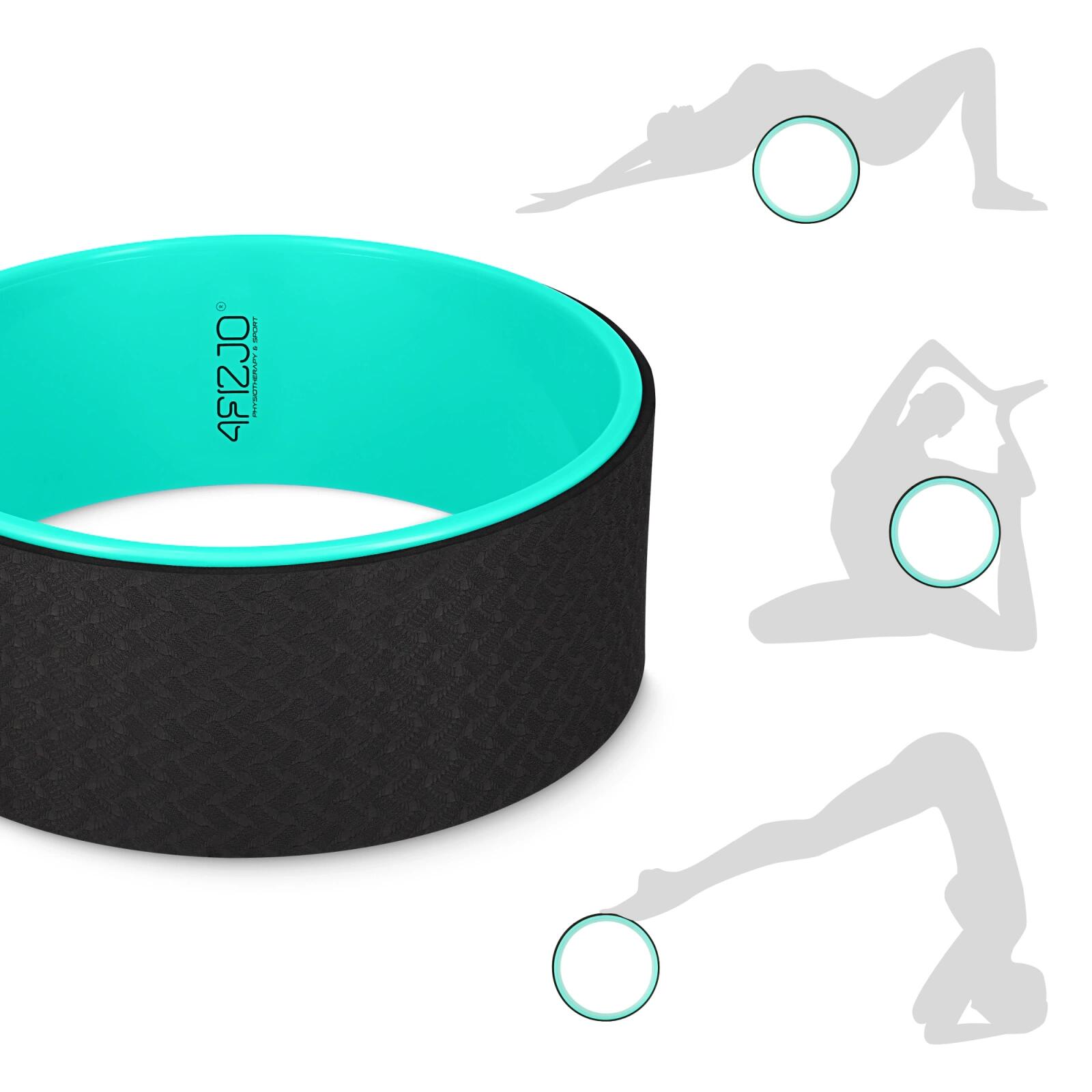 Yoga-Rad Trainingsrad für Bauchmuskeln 4FIZJO DHARMA 32,5 cm 2/6