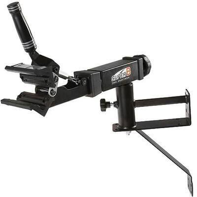 2-in-1 werkplaatsstandaard voor montage aan de muur en op de werkbank super b