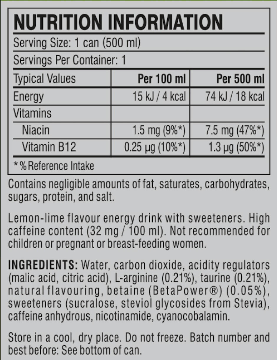 Bevande energetiche - Bevanda C4 Energy – Limonata Confezione da 12 3/3