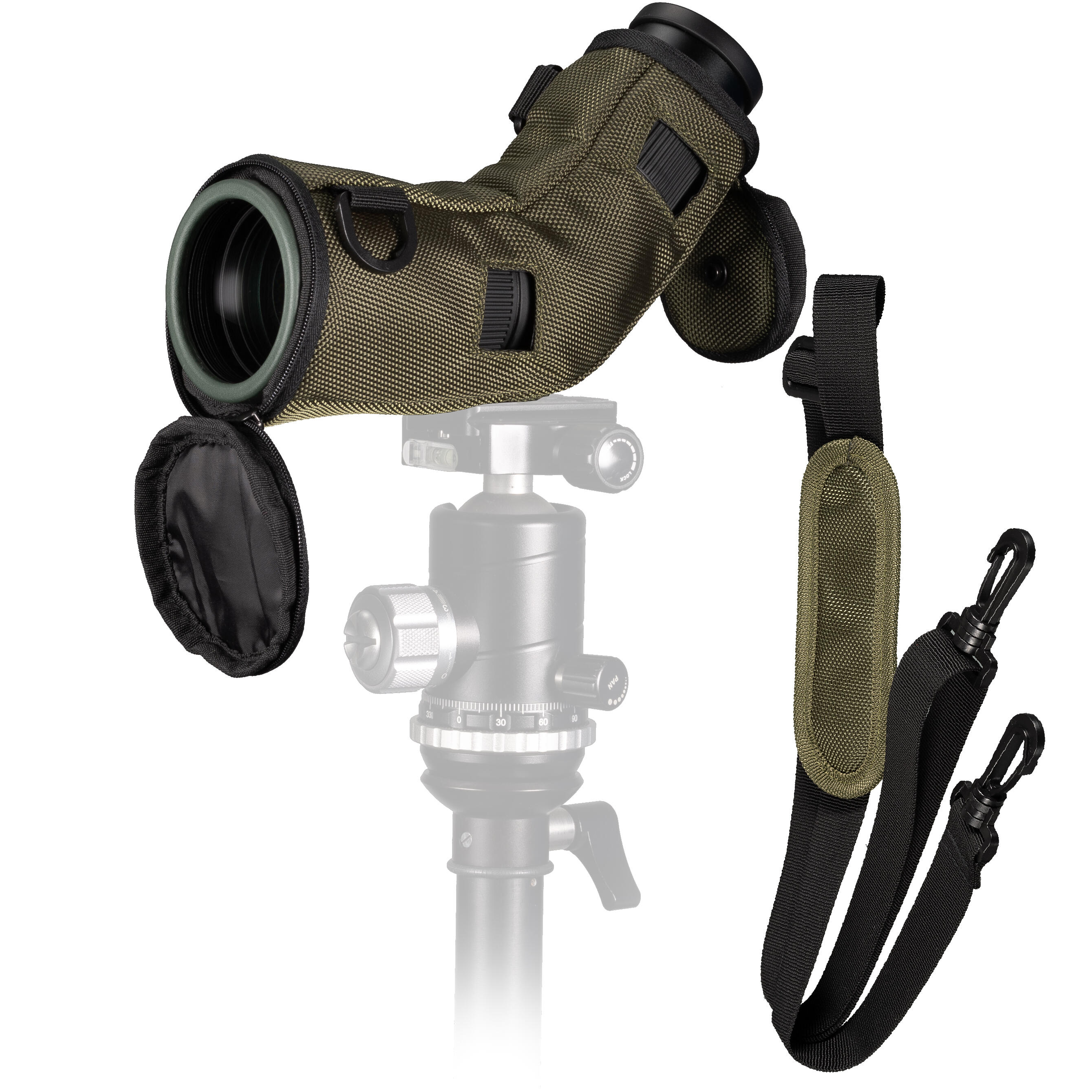 Telescopio terrestre 9-27x56 Pirsch Gen II per Guardia degli uccelli, Caccia 6/7