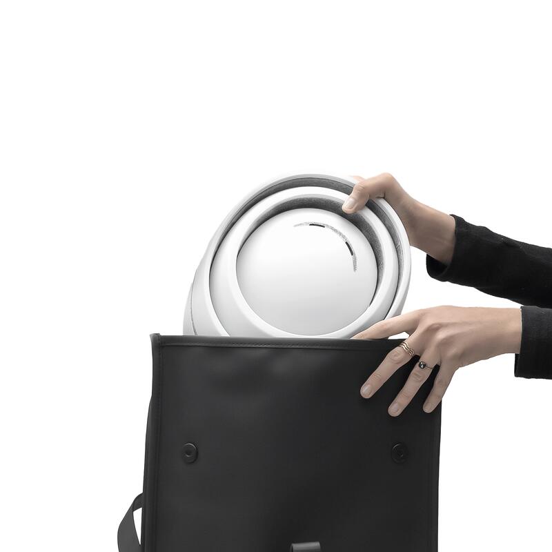 Casque de vélo et de trottinette. Casque pliable urbain