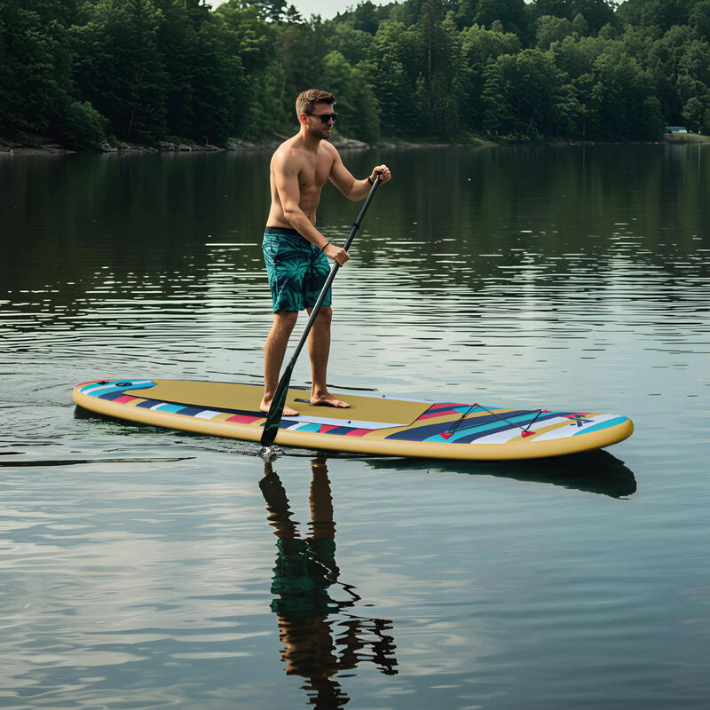 Deska SUP pompowana 2w1 Athler Sea 70, 330cmx80cm, Duża Stabilność + Akcesoria