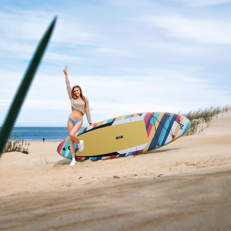 Deska SUP pompowana 2w1 Athler Sea 70, 330cmx80cm, Duża Stabilność + Akcesoria