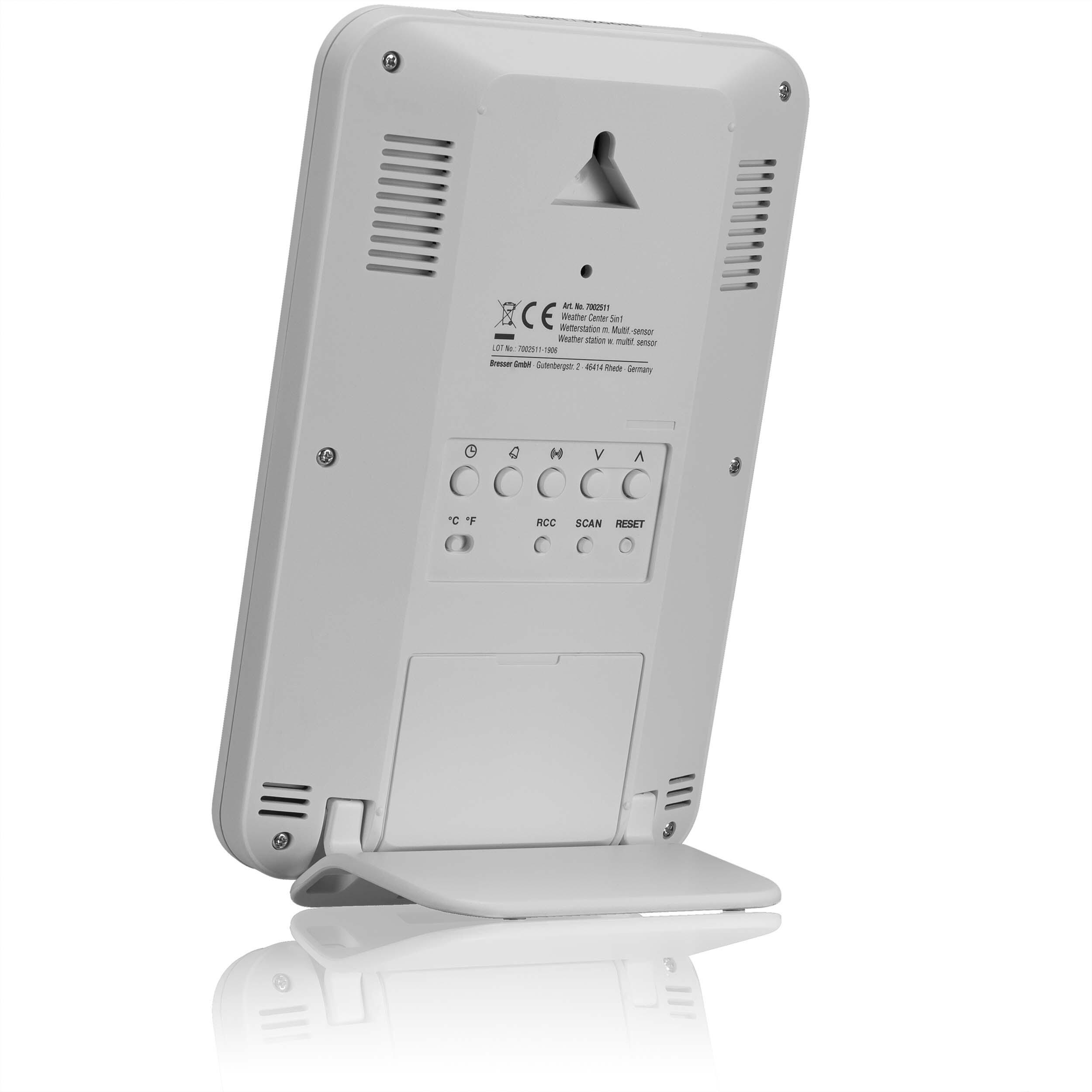 5en1 Bresser Wetter Center White Meteorological Station 7/7