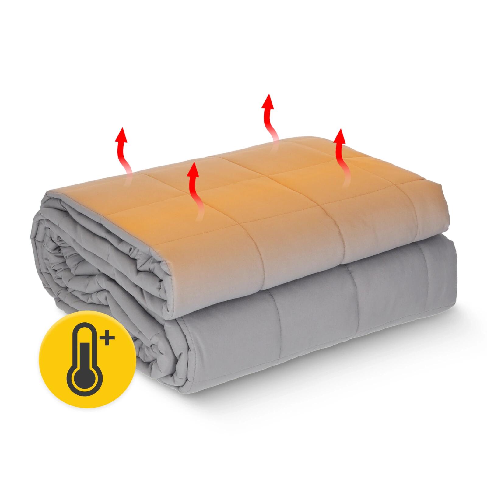 Gewichtsdecke 9 kg 4FIZJO WB03 Schwere Decke zur Entspannung 5/7