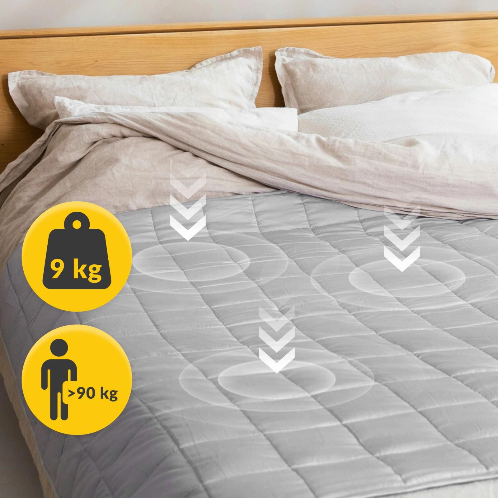Gewichtsdecke 9 kg 4FIZJO WB03 Schwere Decke zur Entspannung 3/7