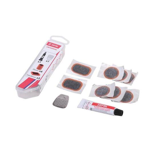Kit de Réparation Zéfal 8 Rustines + 2 Démonte-Pneus