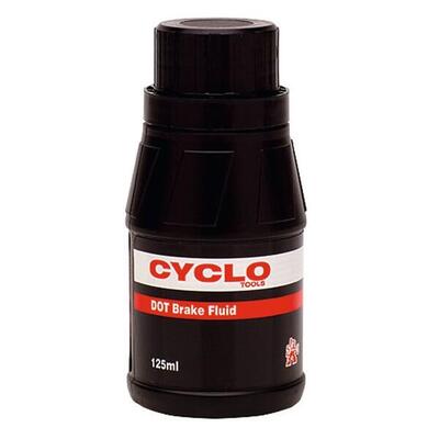 Cyclo Tools Bremsflüssigkeit DOT 5.1 125ml. Flasche. für hydr. Scheibenbremse