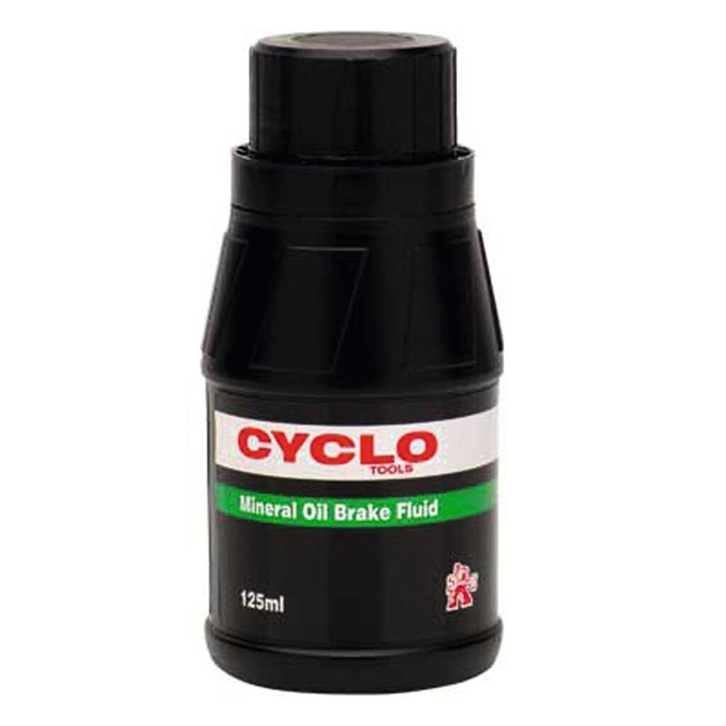 Bottle of brake fluid cyclo mineral oil Fasi