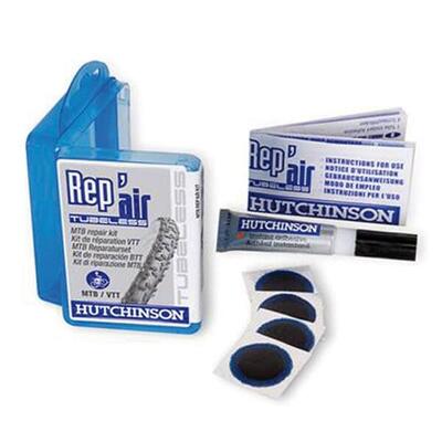 Hutchinson Reparaturset MTB Tubeless mit Kleber und Flicken
