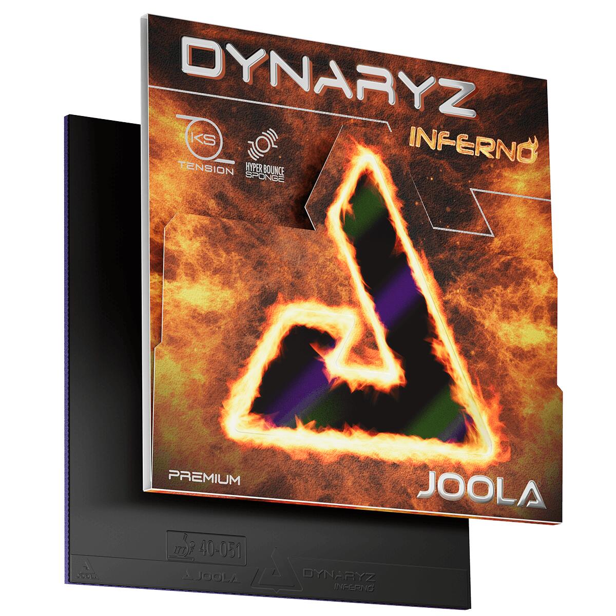 Joola - Joola Revêtement Dynaryz Inferno Pourpre 2,0 - Revêtement Raquette De Tennis De Table - Violet - Decathlon