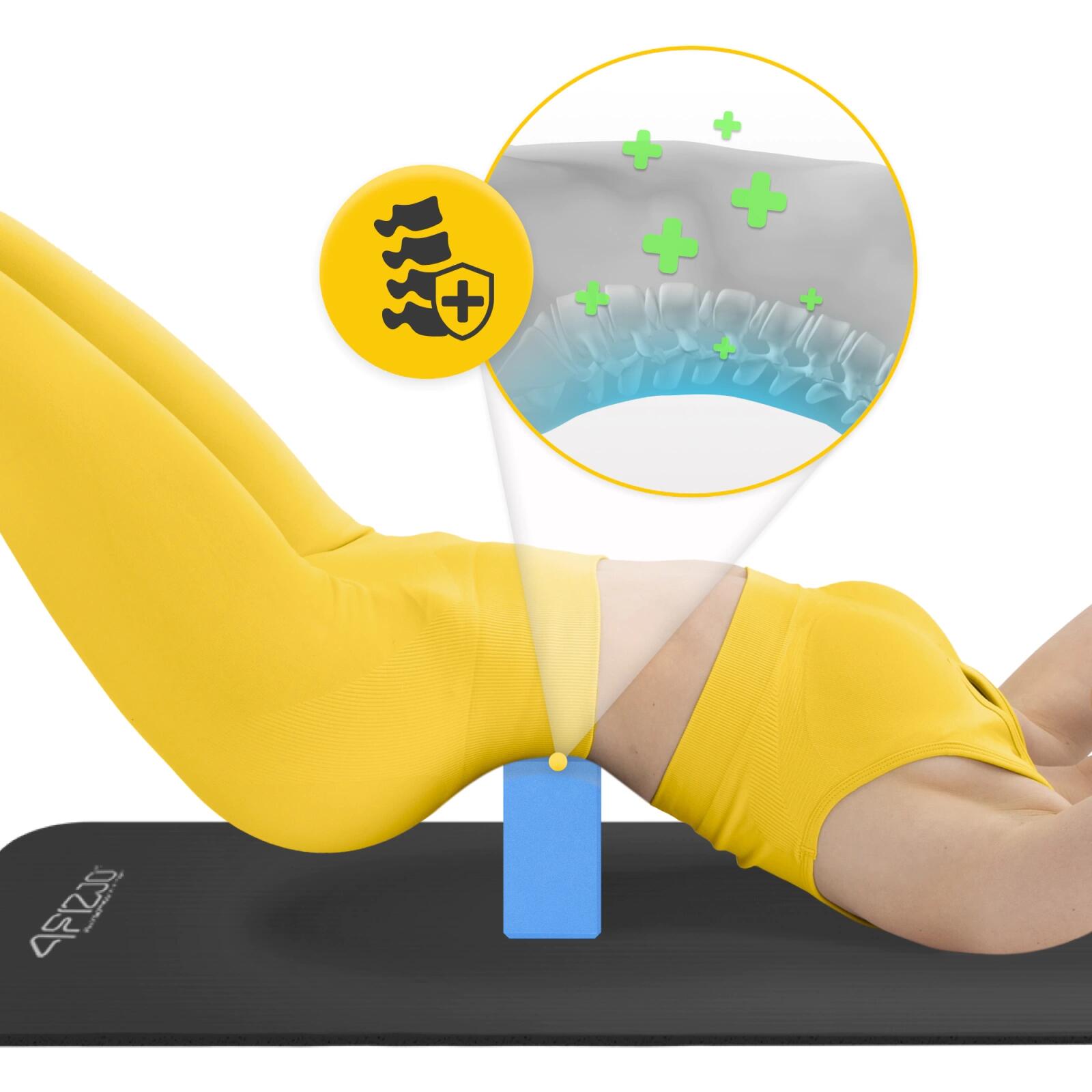 Blocco yoga pilates schiuma EVA supporto stretching stabilità 4FIZJO 3/7