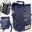 Sacoche velo porte bagages bikepacking, velo sac a dos etanche 23L