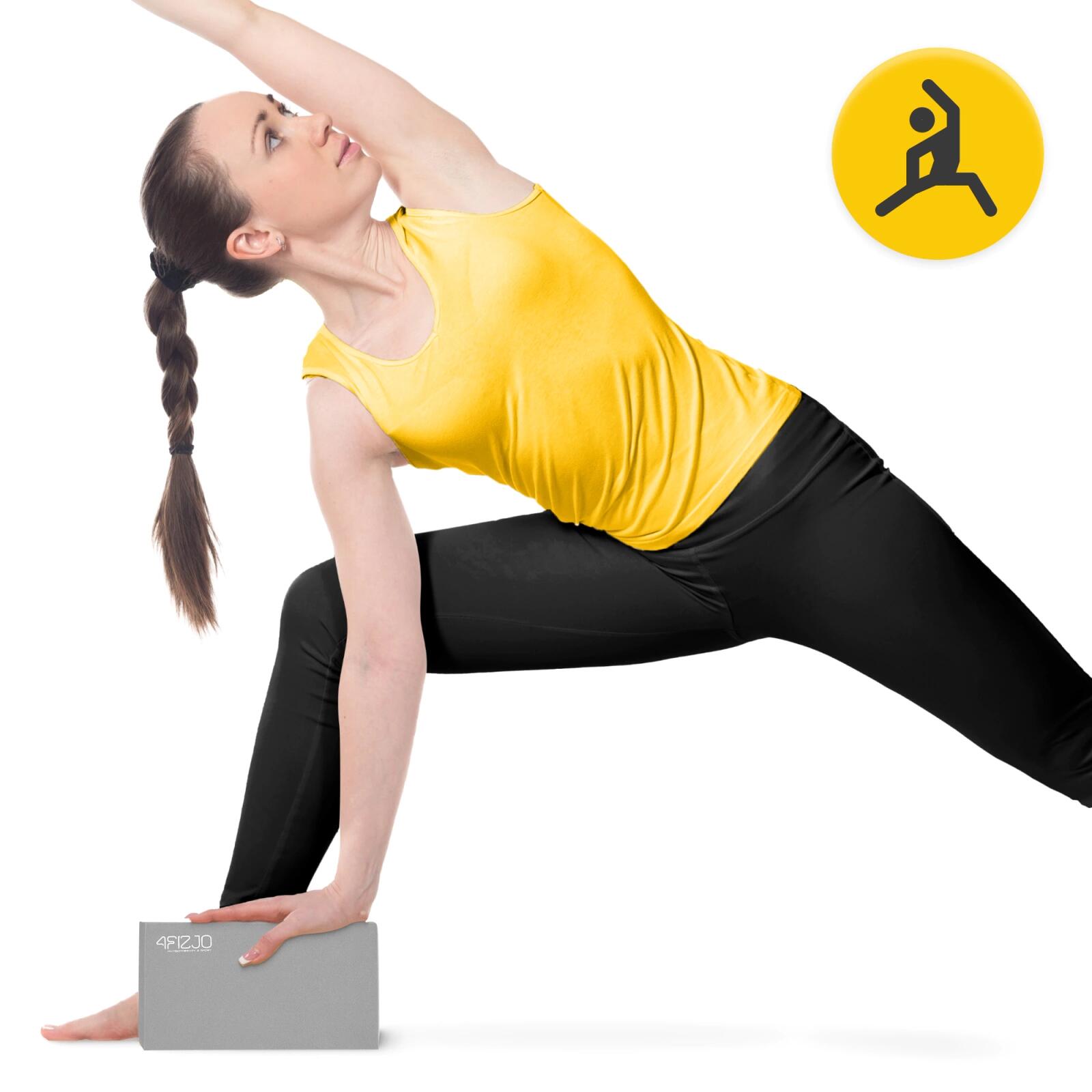 Yoga-Block aus EVA-Schaum - Leicht & Stabil für Yoga & Pilates 2/7