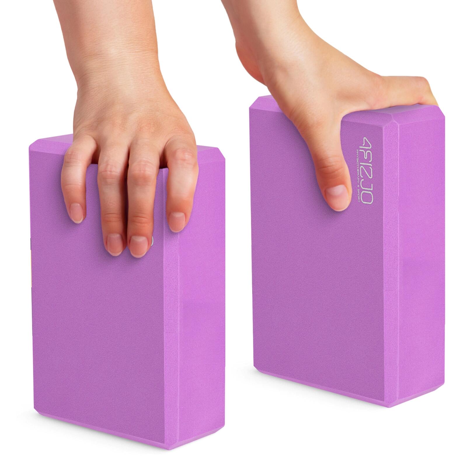 Blocco yoga pilates schiuma EVA supporto stretching stabilità 4FIZJO 4/7