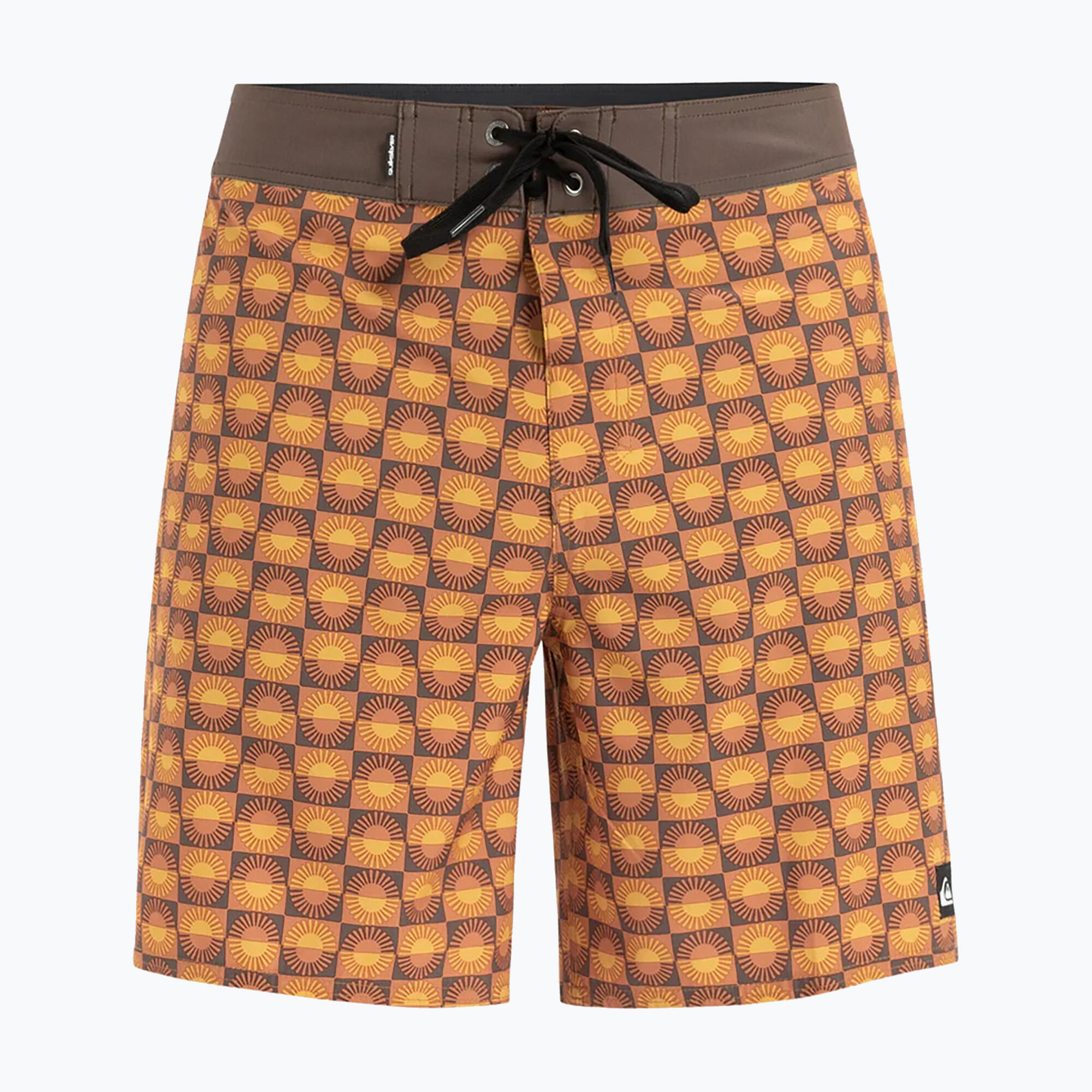 Quiksilver - Short De Bain Quiksilver Surfsilk Coupe Droite 18 Pouces Pour Homme - Short De Bain - Orange - 34 - Decathlon