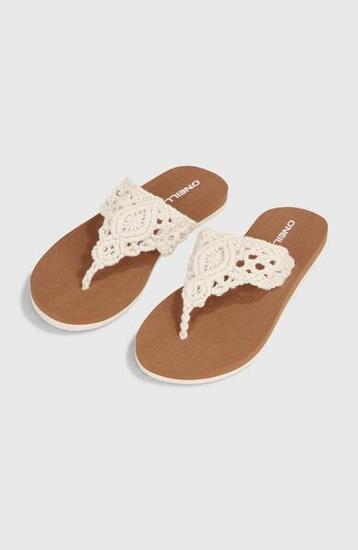 Zehentrenner flexibel, dämpfend, hochwertig Damen - Disty Crochet Sandals
