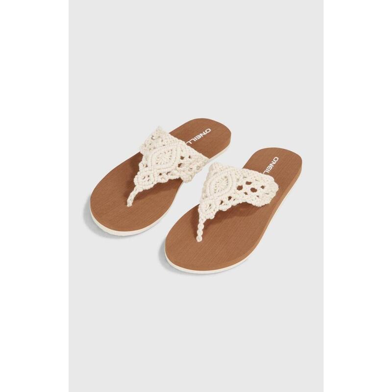 Papuci flip flop Ditsy Crochet Sandals femei