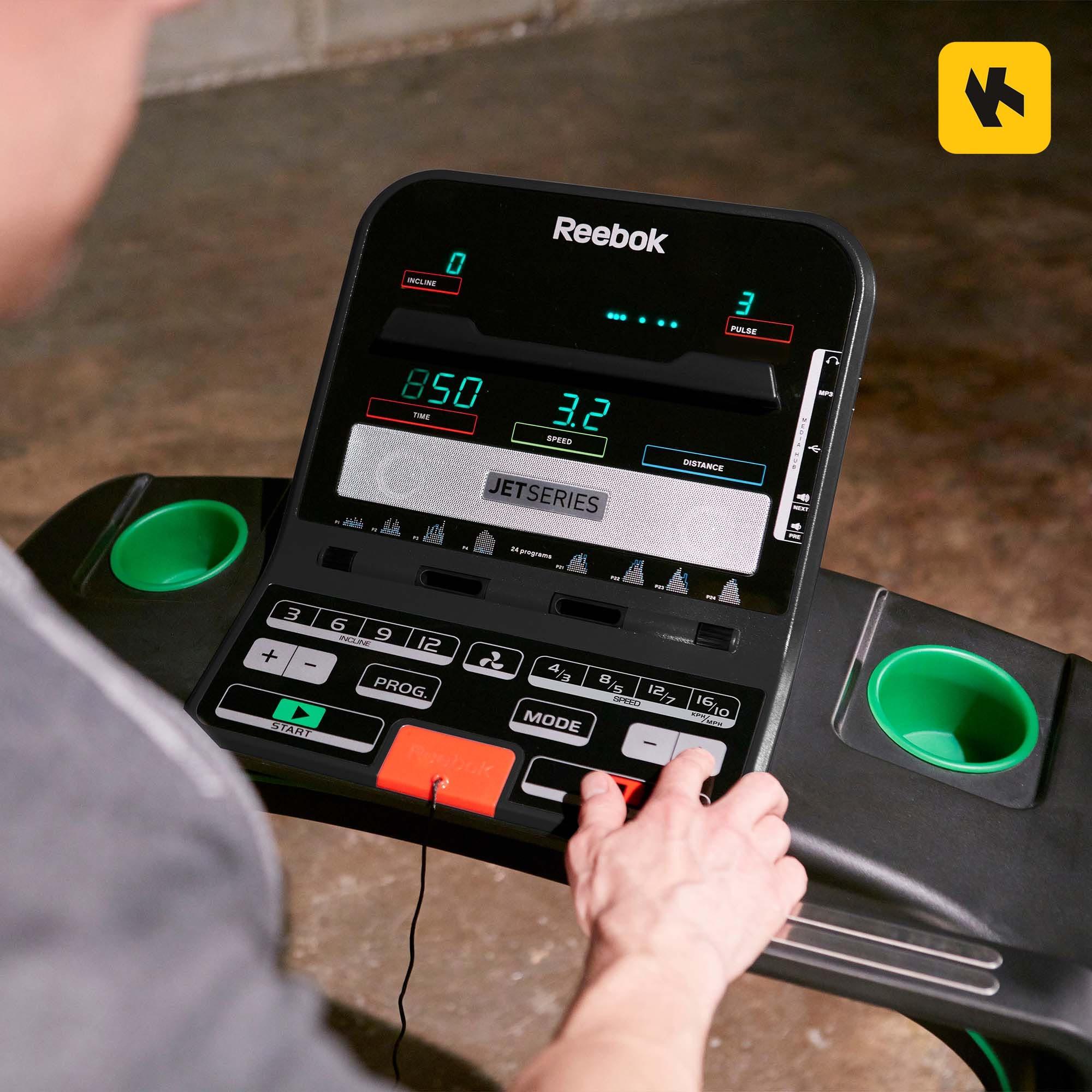 Reebok Jet 200 Series Treadmill + Bluetooth 4/5