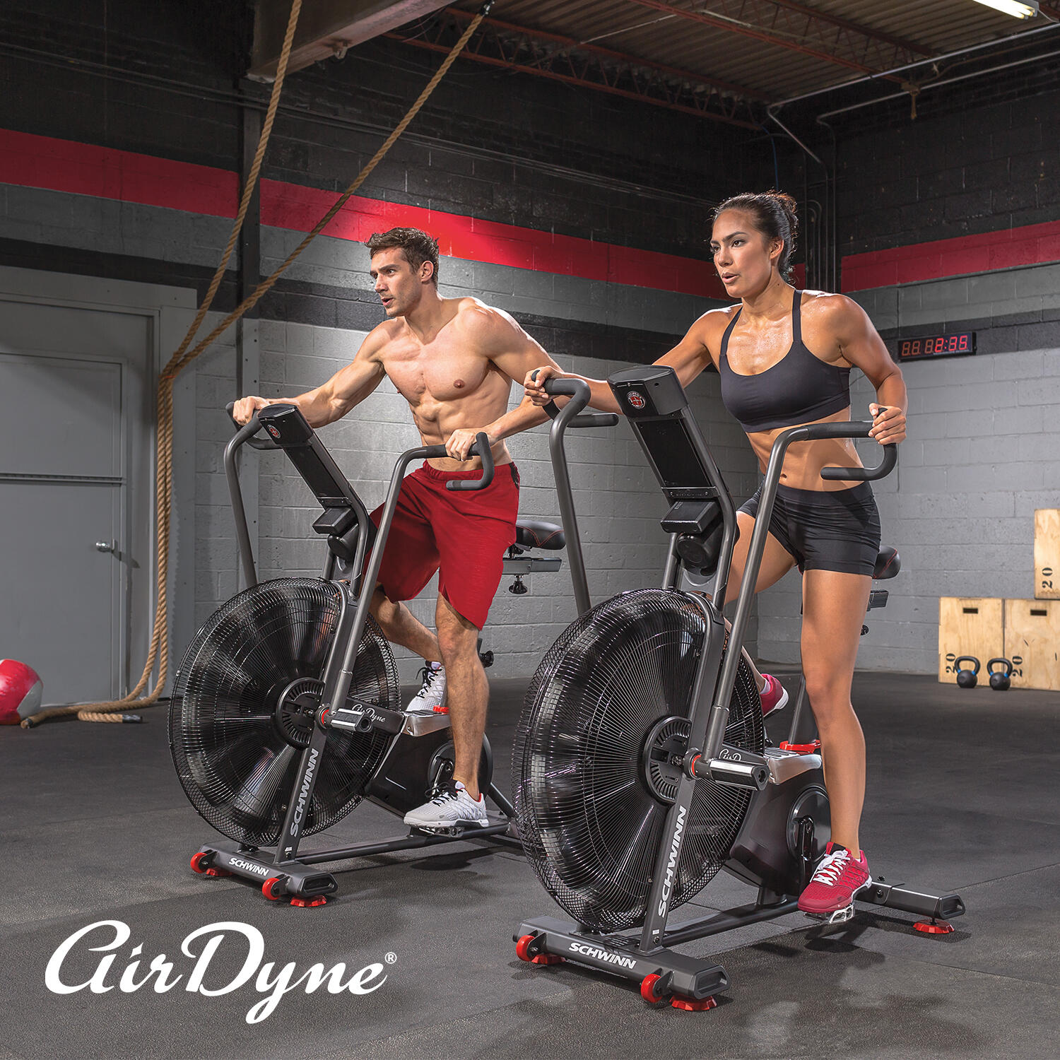 Airdyne AD8 Bike SCHWINN FITNESS Decathlon