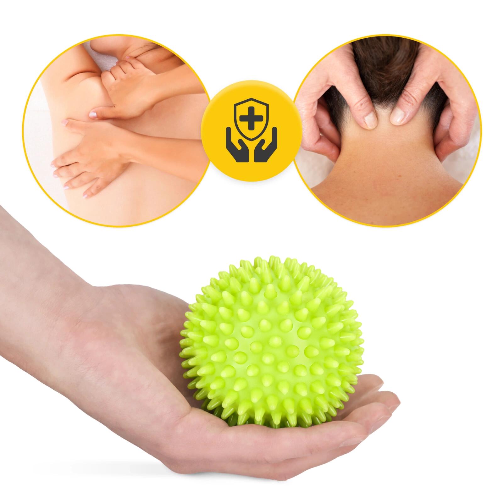 Igelball Massageball mit Noppen Faszienball SPIKE+ 4FIZJO 5/7
