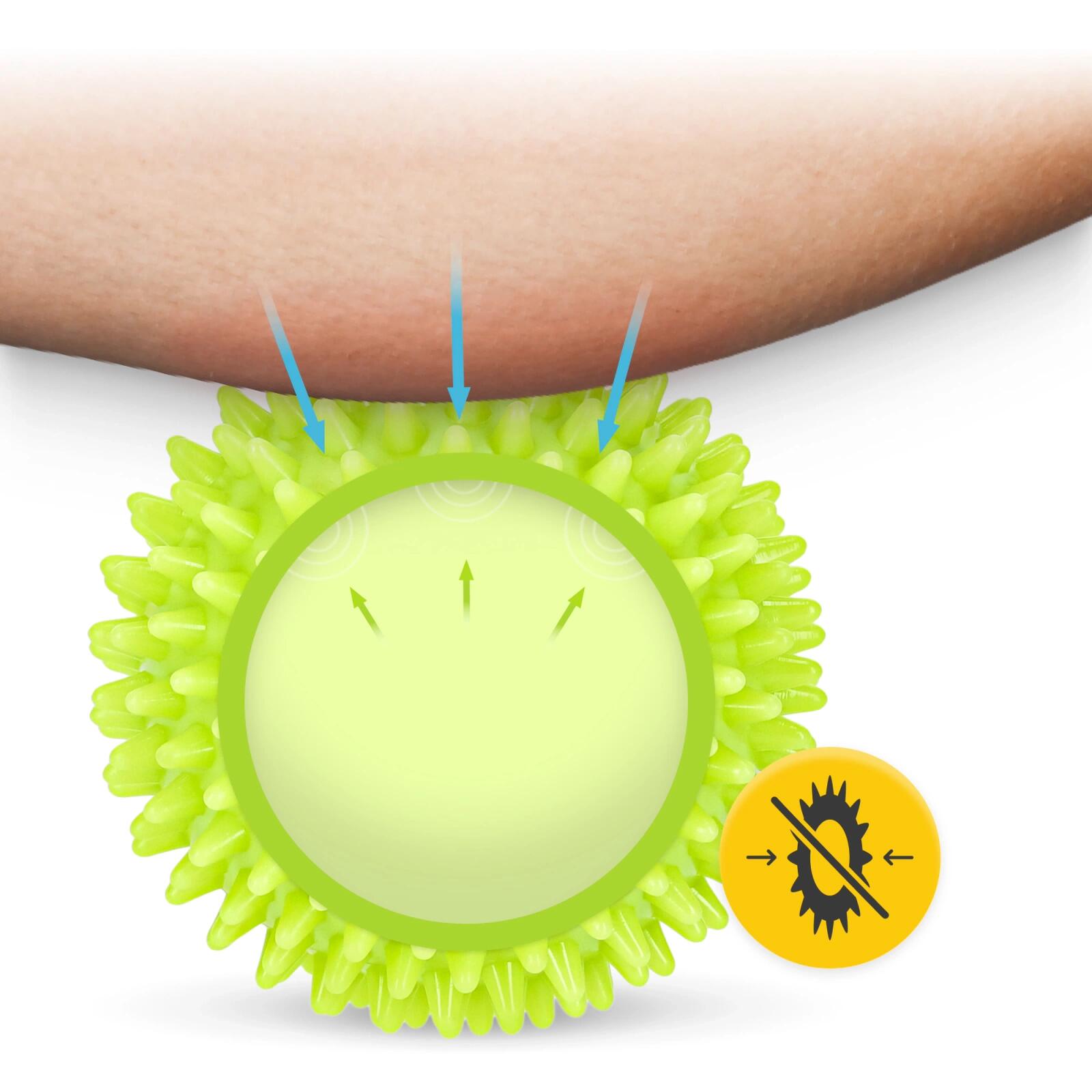 Igelball Massageball mit Noppen Faszienball SPIKE+ 4FIZJO 7/7
