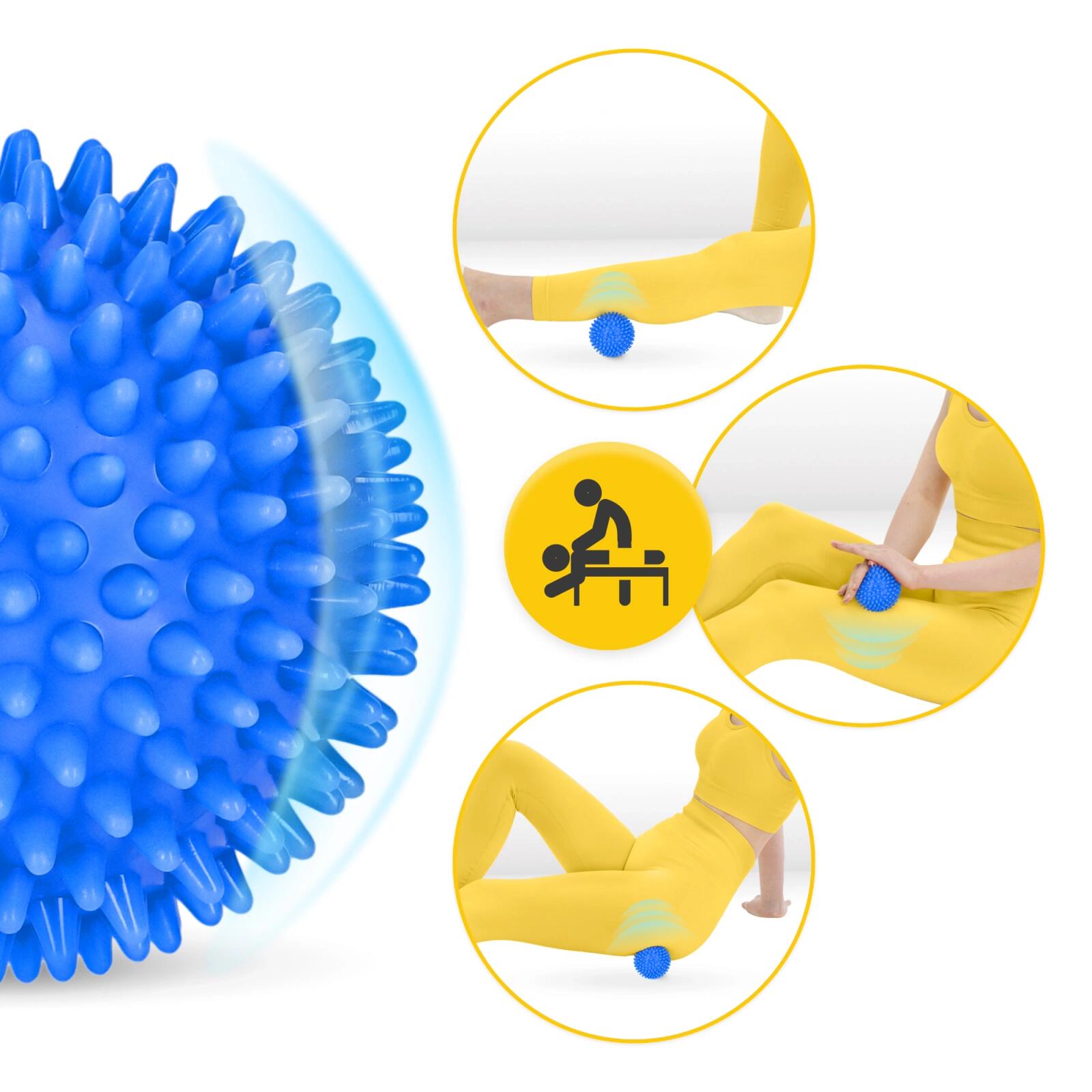 Massagebal SPIKE+ sensorisch revalidatie triggerpoint fascia 4FIZJO 4/7