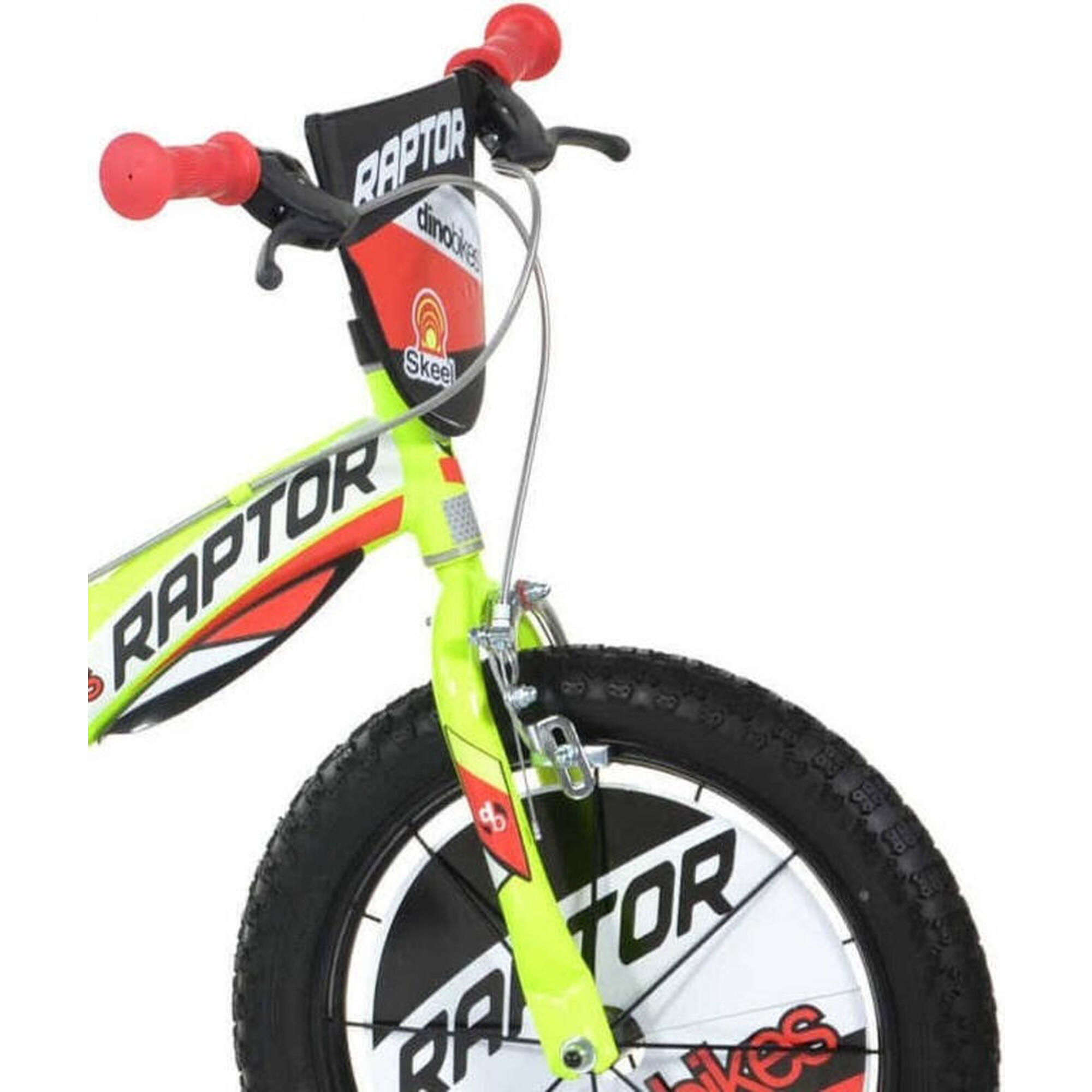 Bicicleta pentru copii Raptor DB-616-03RP Dino Bikes, 16 inch