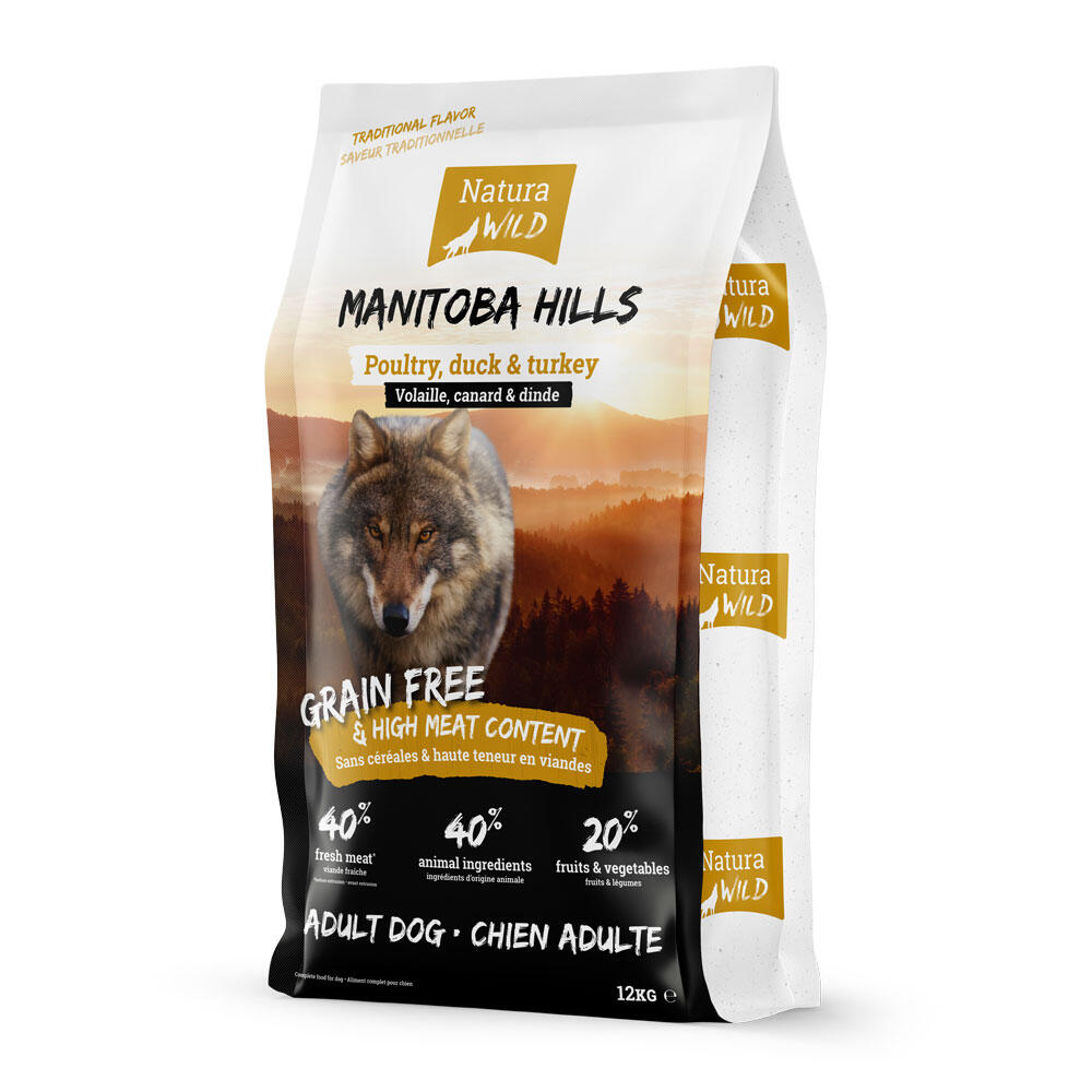 Natura Wild - Croquettes Sans Céréales Volaille – Natura Wild Manitoba Hills 2kg - Croquette - 2 Kg - Decathlon