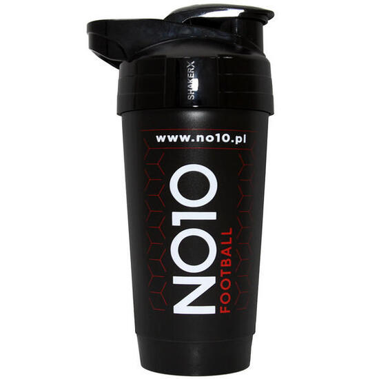 NO10 Shaker 600 ml - Ergonomische Trinkflasche, BPA-frei