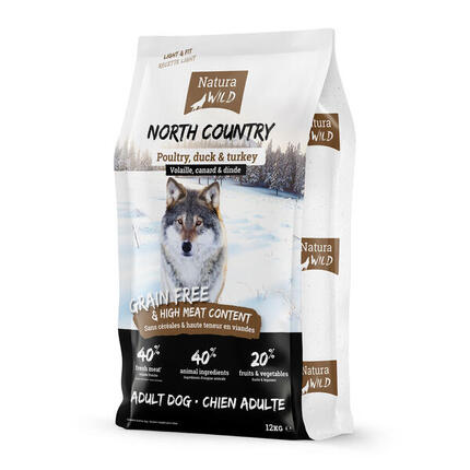 Croquettes Sans Céréales Volaille – Natura Wild North Country 2kg