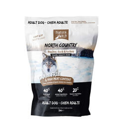 Croquettes Sans Céréales Volaille – Natura Wild North Country 2kg