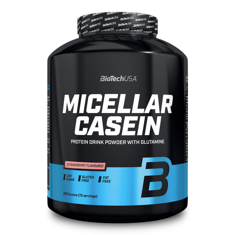 Micellar Casein - 2270g Morango da Biotech USA Exclusivo Online                      3 cores disponíveis
A partir de  33,50€  Preço por quantidade 33,50€kg BIOTECHUSA Micellar Casein - 2270g Morango da Biotech USAVendido e expedido por: FitnessZone    