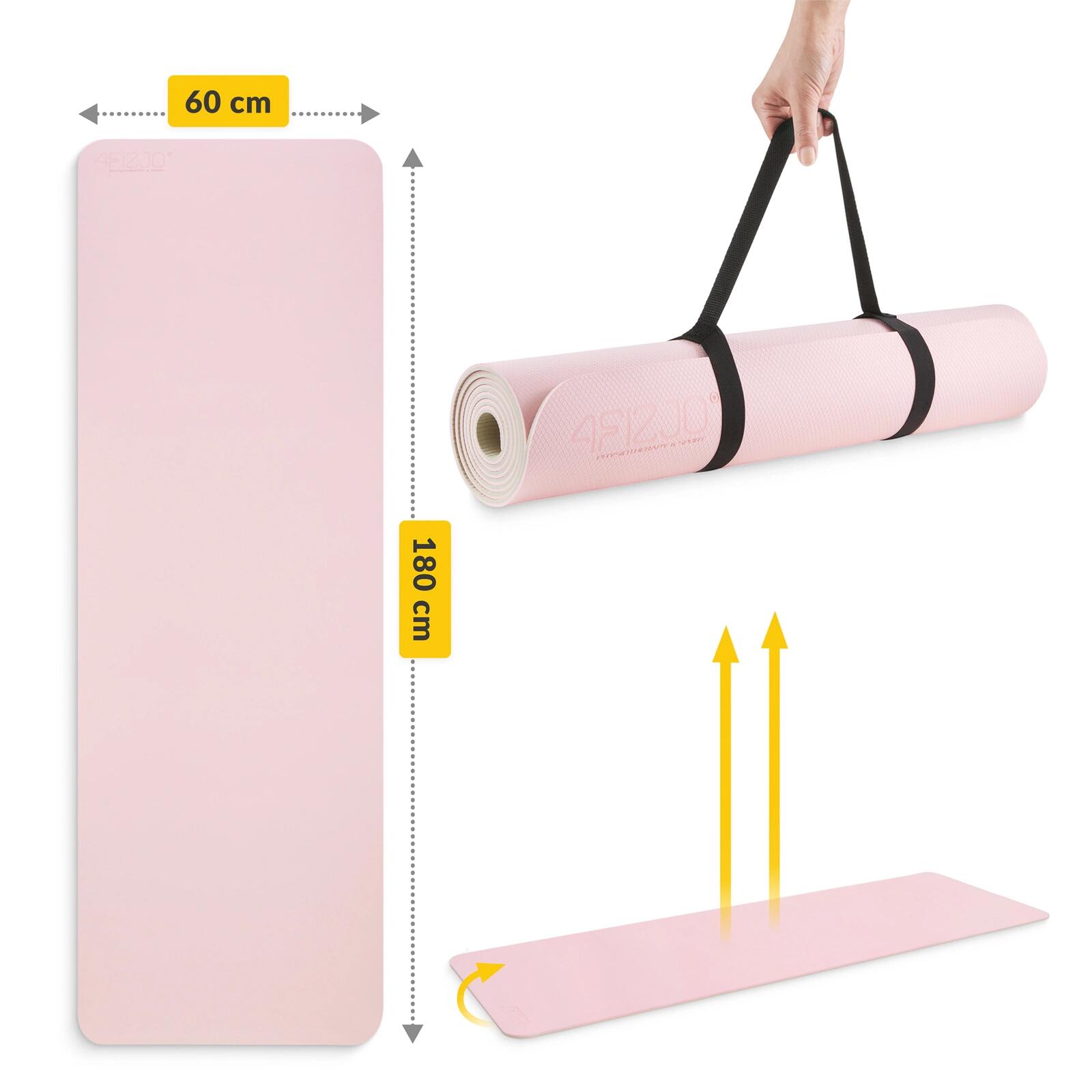Podložka na jógu TPE 1 cm 6/7