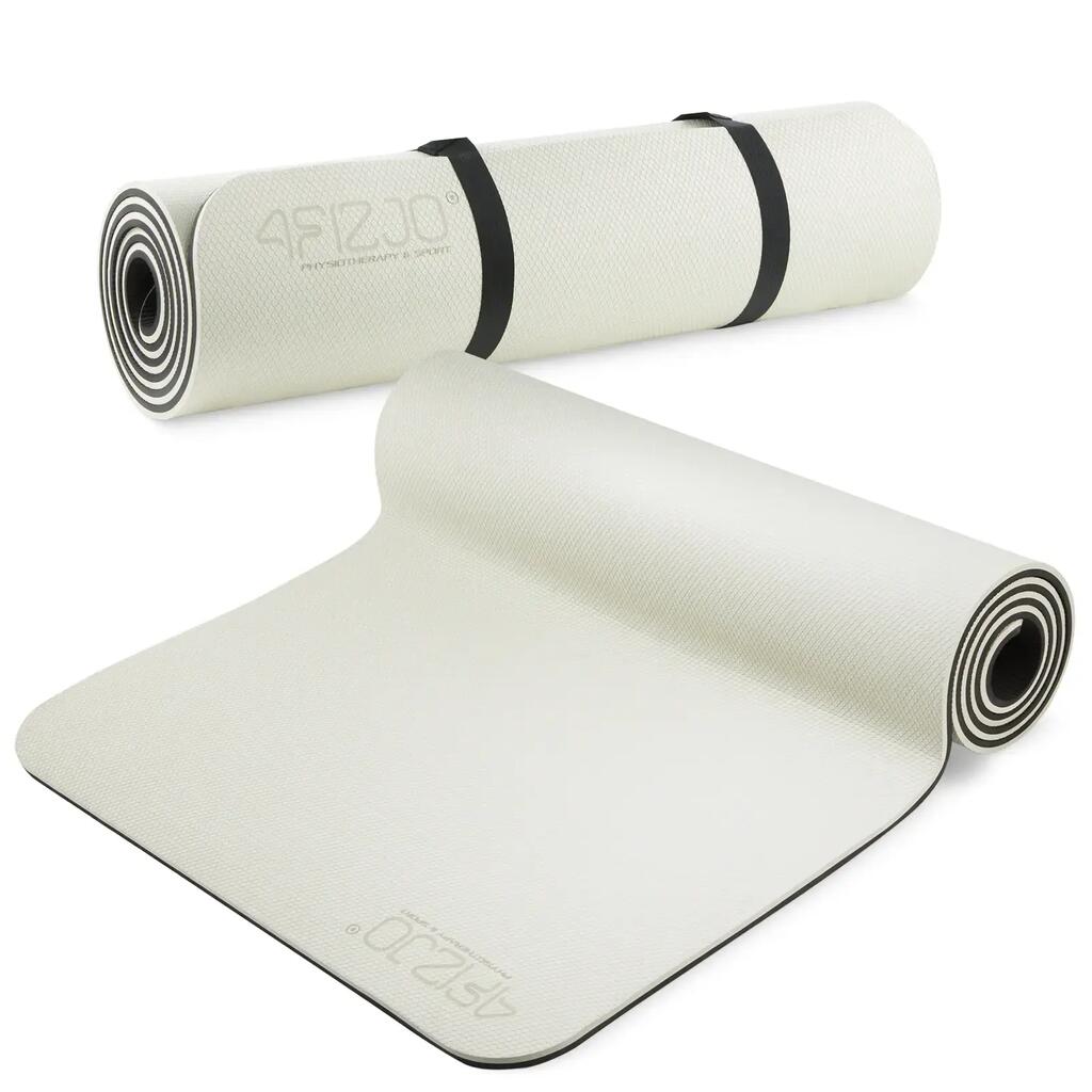 Постелка за йога и фитнес упражнения TPE 180 x 60 x 1 см 4FIZJO