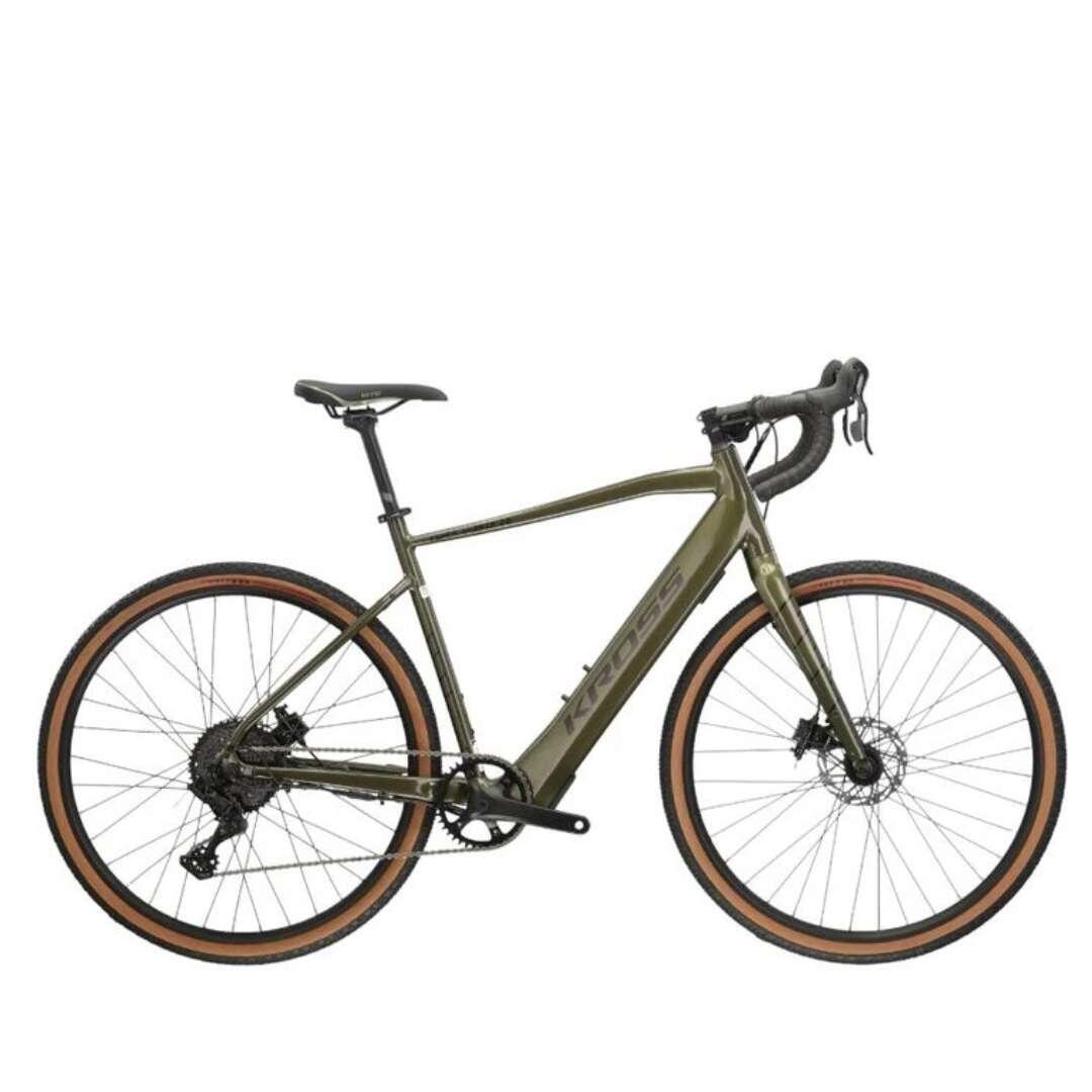 Kross Bikes - Second Life - Vélo Électrique Gravel Kross Esker Hybrid 2.0 Microshift 11 L - Vélo Gravel - Vert - Decathlon
