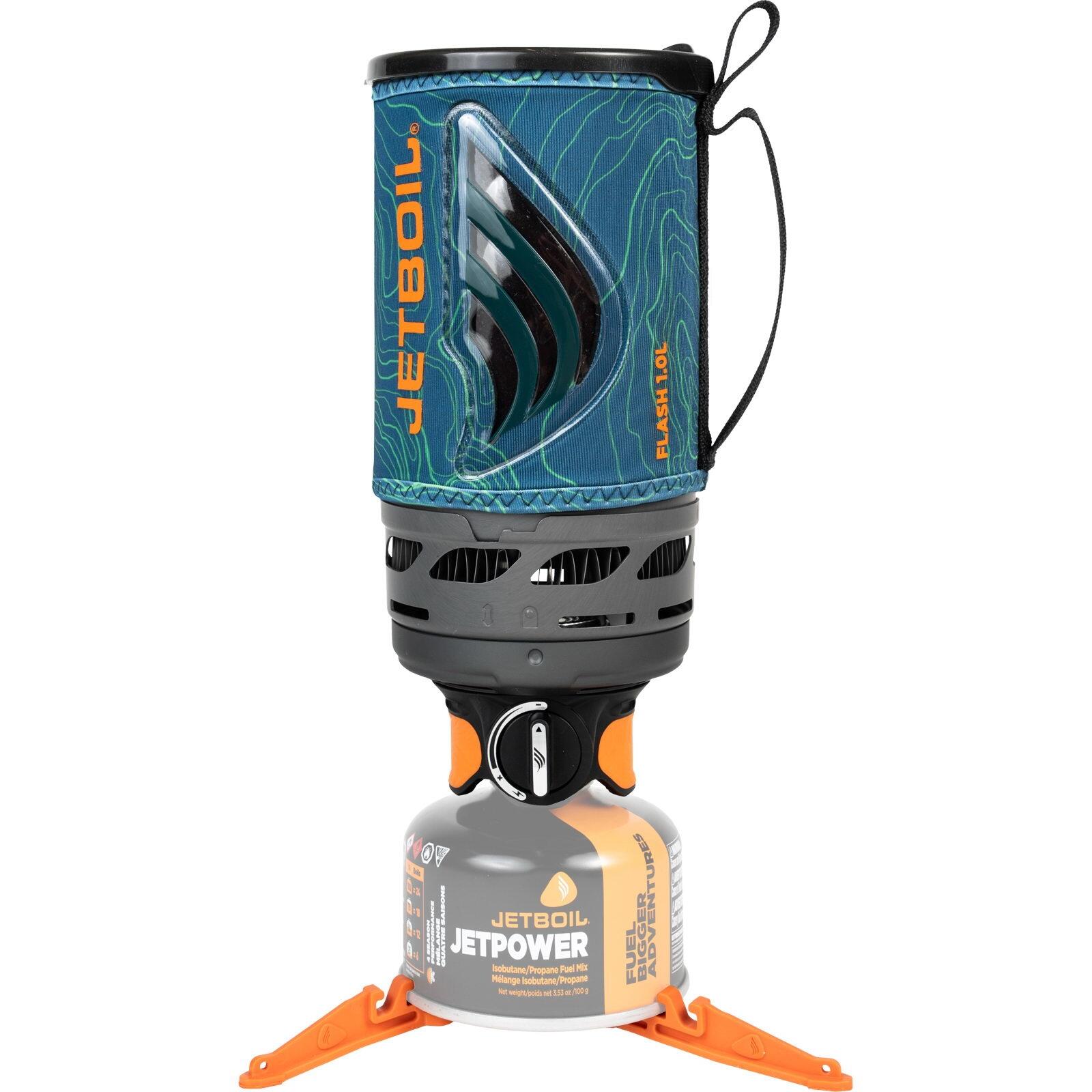 JETBOIL Kochsystem für Gas Flash ocean topo