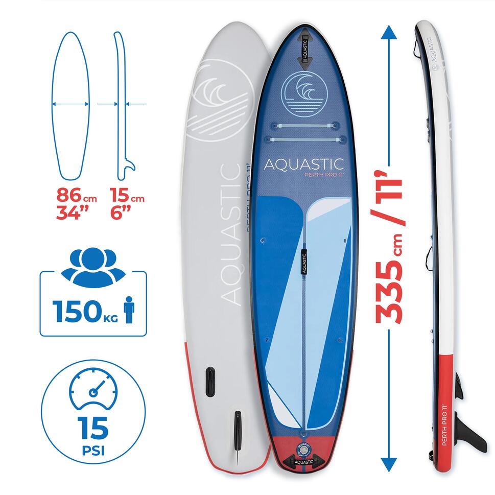 Deska SUP AQUASTIC Perth Pro 11'