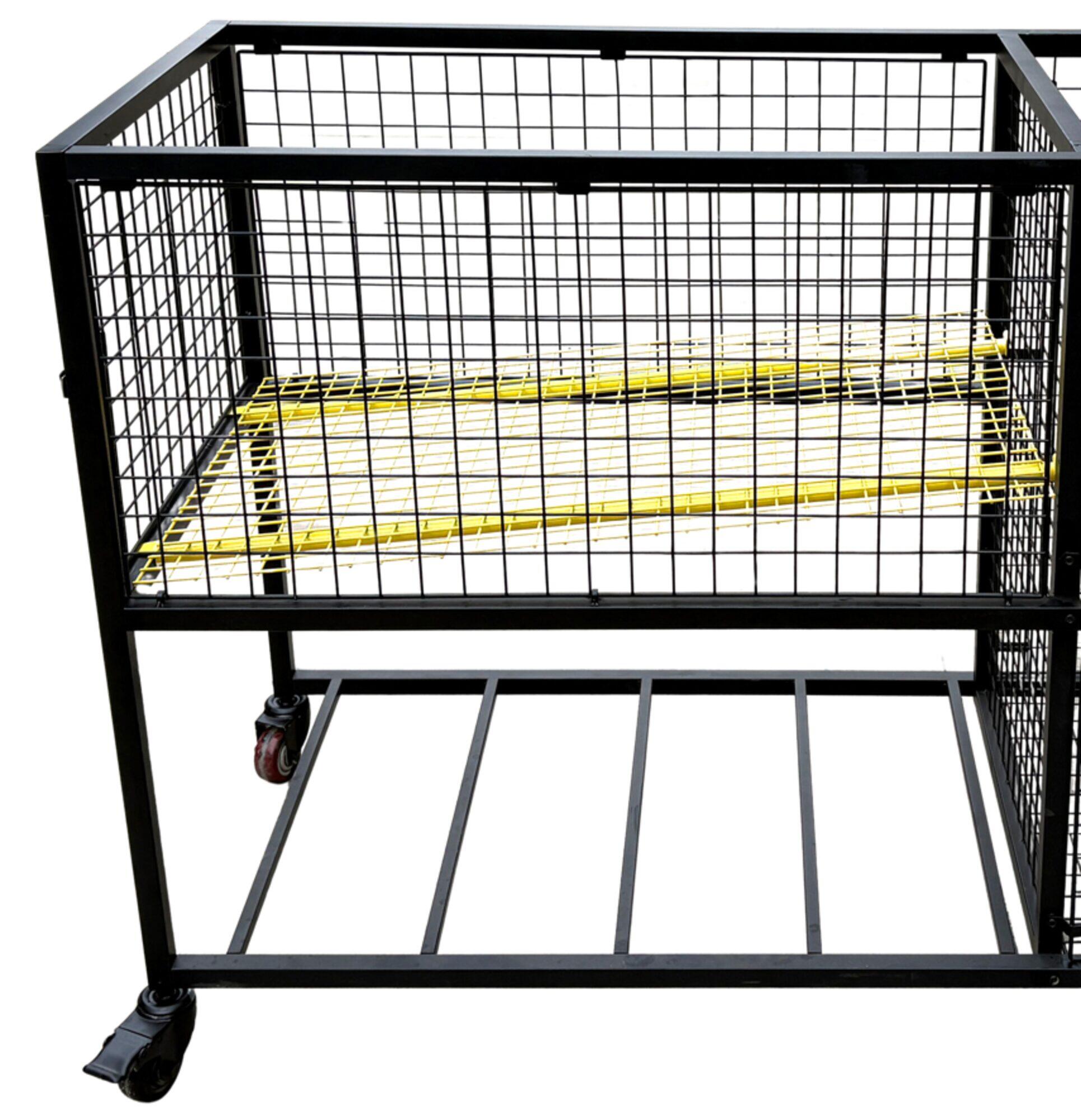 Carrello di stoccaggio con ruote - 1340 x 600 x 1000 mm 3/3