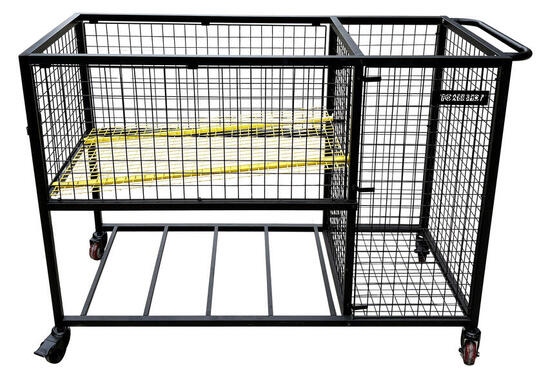 Opbergwagen met wielen - 1340 x 600 x 1000 mm