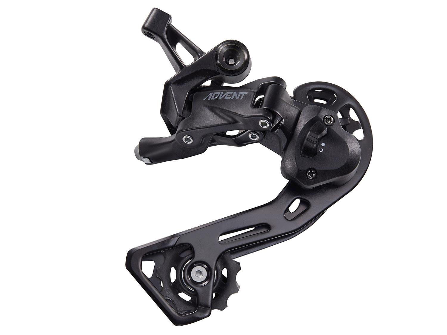 MICROSHIFT Advent achterderailleur medium kooi 1x9/8 speed - zwart