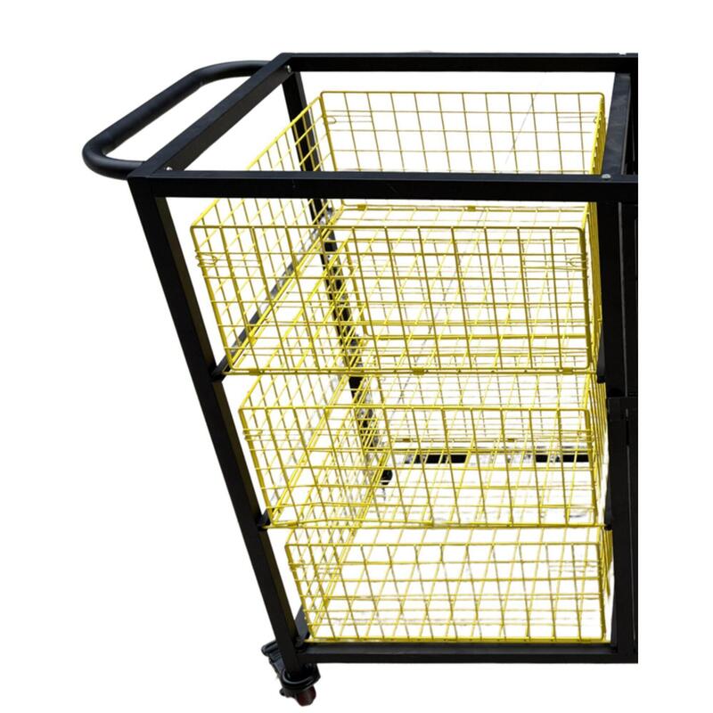Chariot de stockage à roulettes – 1080 x 520 x 940 mm