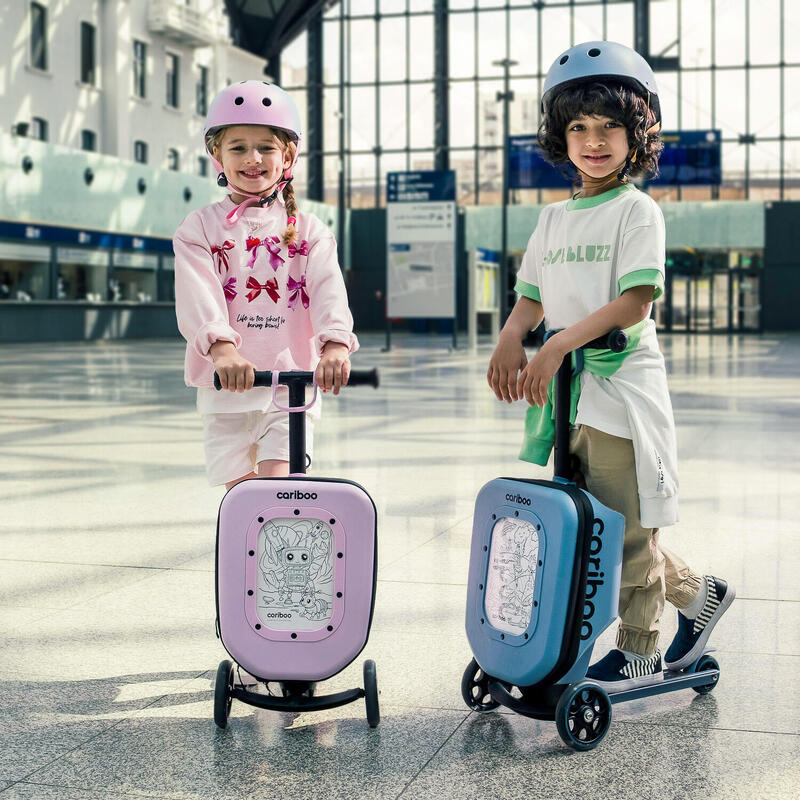 Tříkolová koloběžka s kufříkem Cariboo iTravel