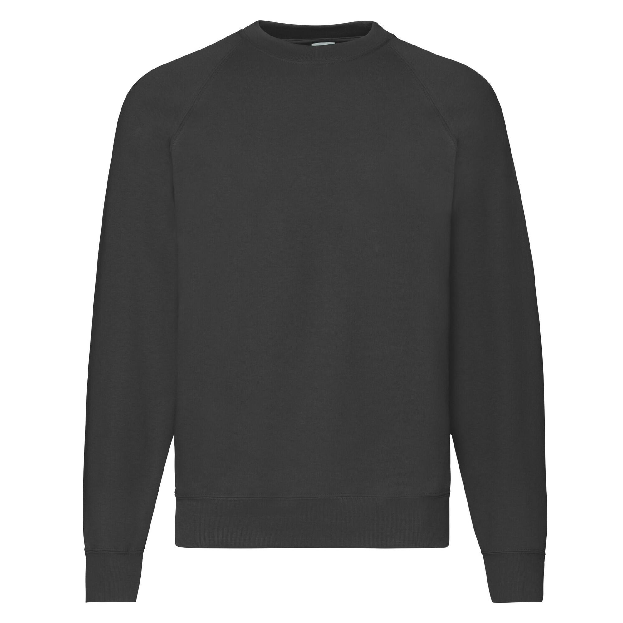 Fruit Of The Loom Mens Classic 80/20 Raglan Sweatshirt