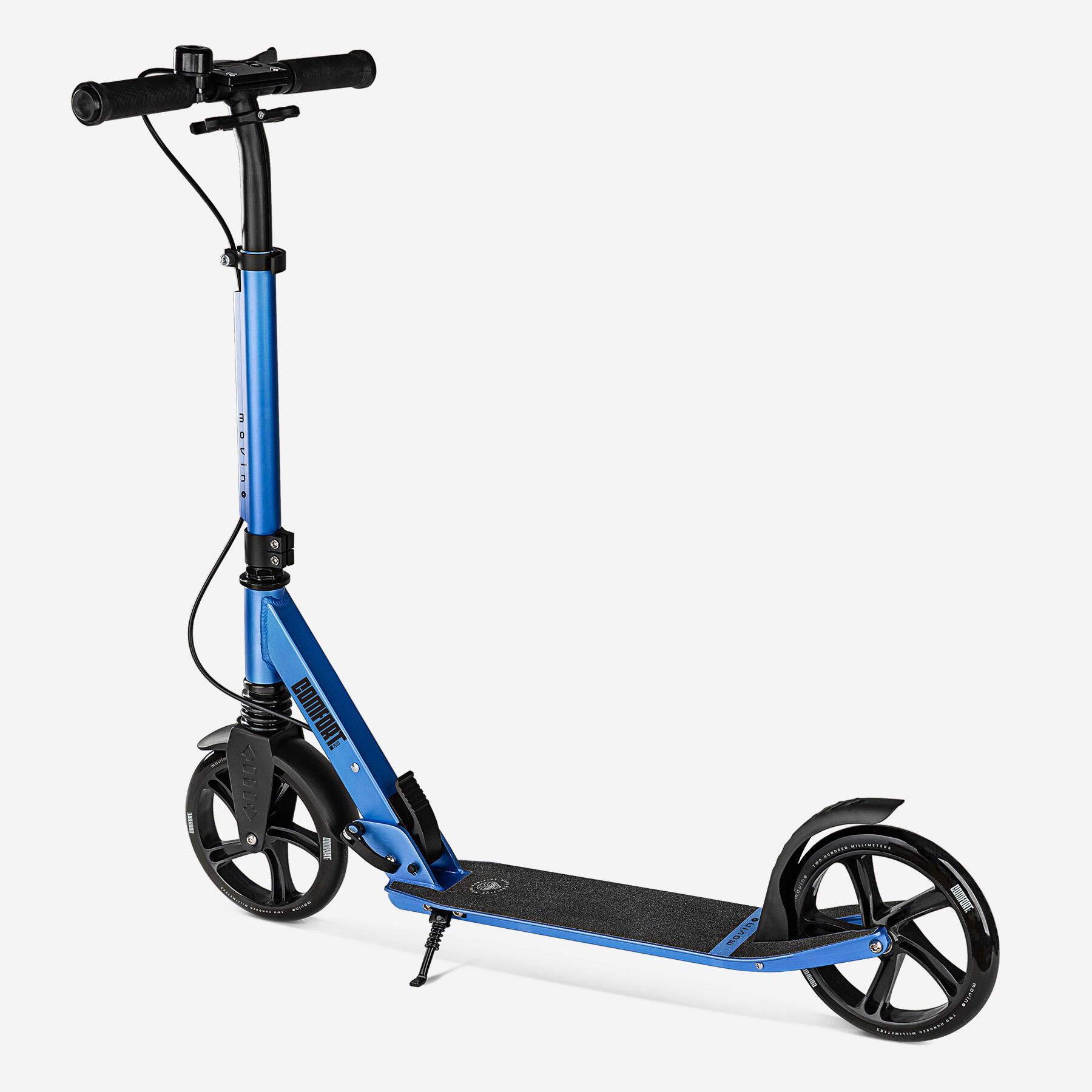 City-Roller Scooter Movino Comfort+ für Kinder, Jugendliche und Erwachsene Blau 4/8